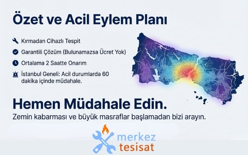 yerden ısıtma kaçağı bulma