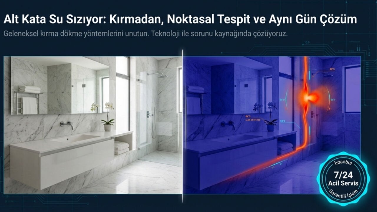 Alt Kata Su Sızıyor: Cihazlı Kaçak Tespiti